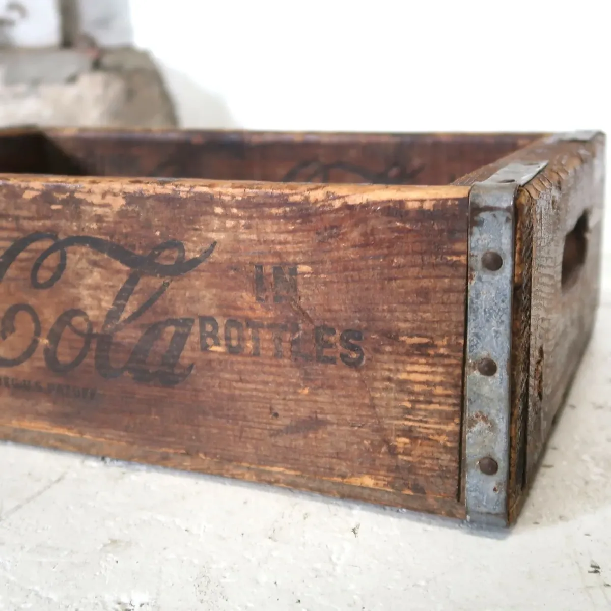 コカコーラ ビンテージ ウッドボックス