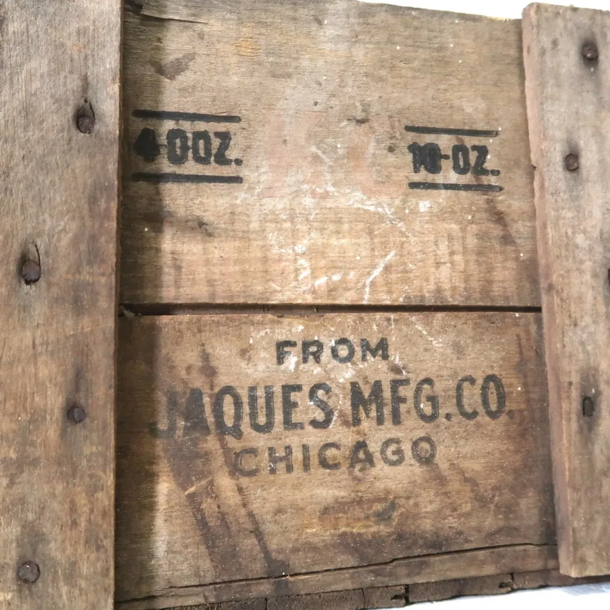 KG BAKING POWDER ビンテージ ウッドボックス