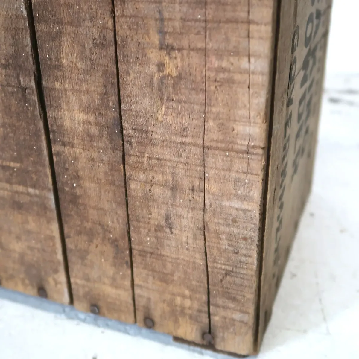 KG BAKING POWDER ビンテージ ウッドボックス