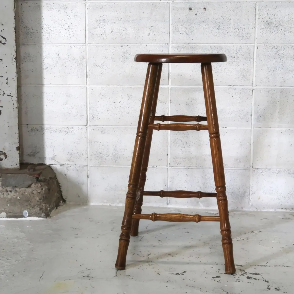 ビンテージ ウッドスツール