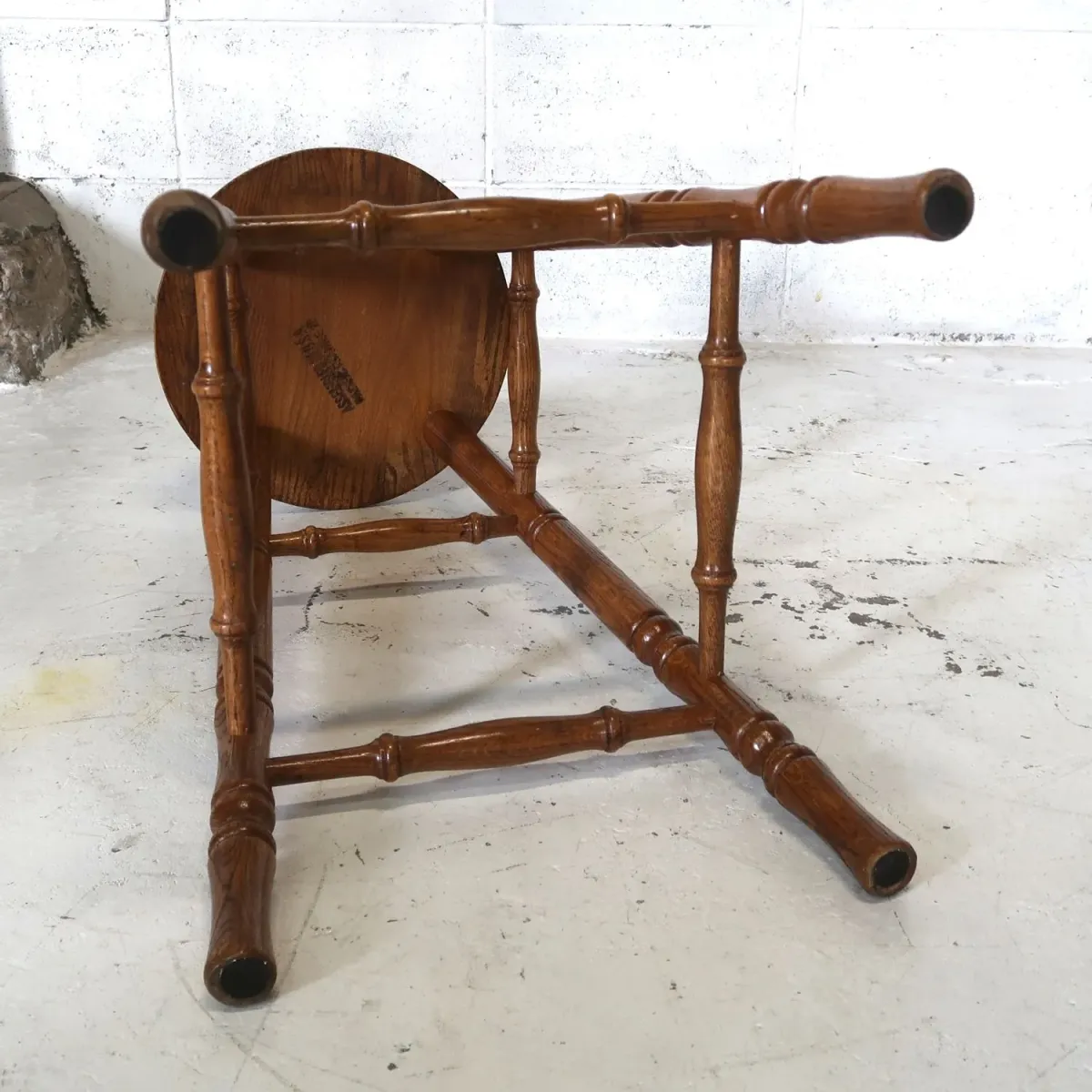 ビンテージ ウッドスツール