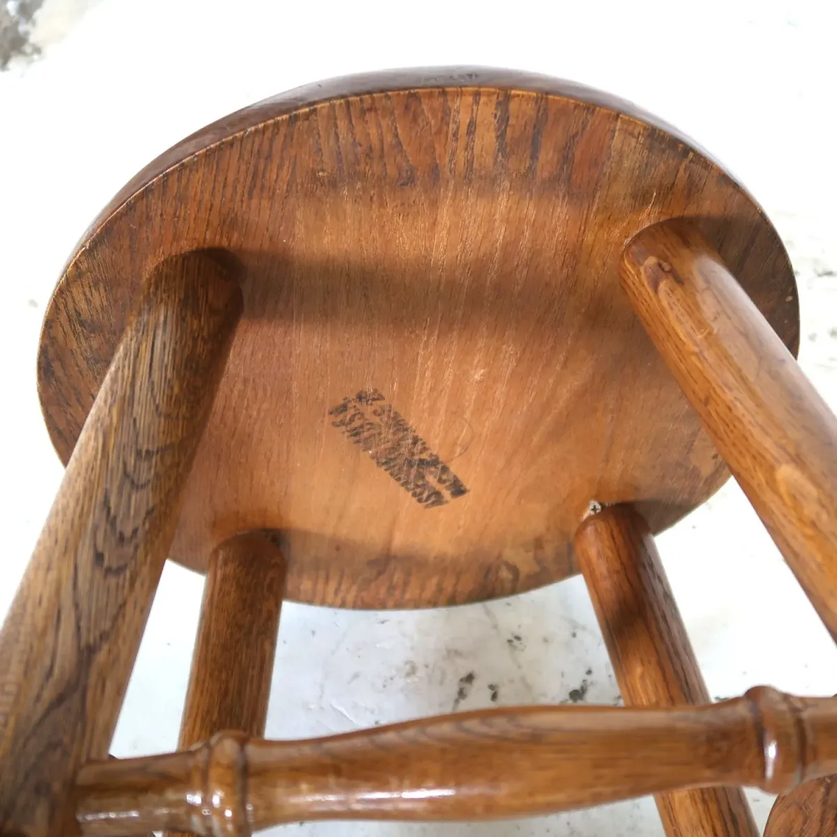 ビンテージ ウッドスツール