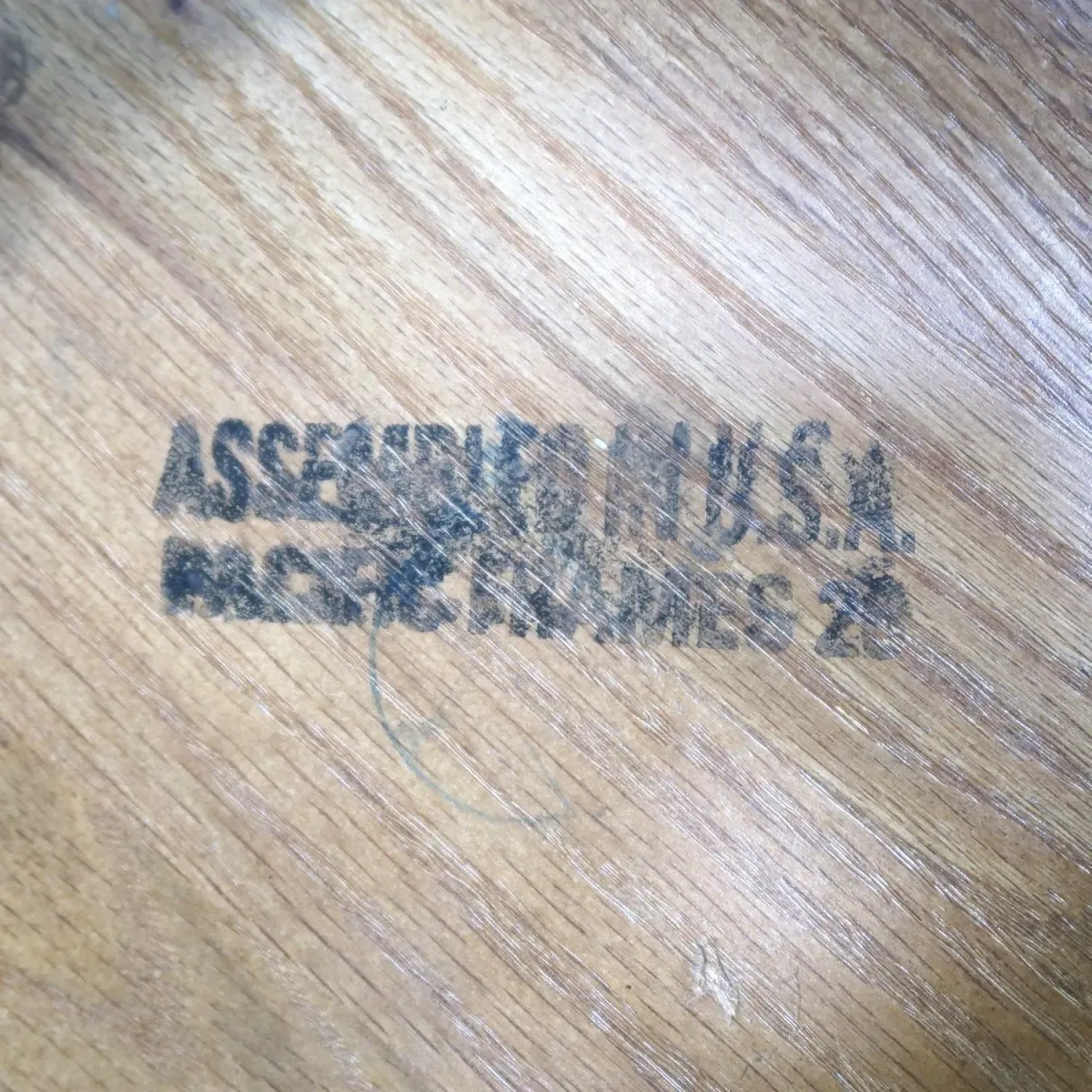 ビンテージ ウッドスツール