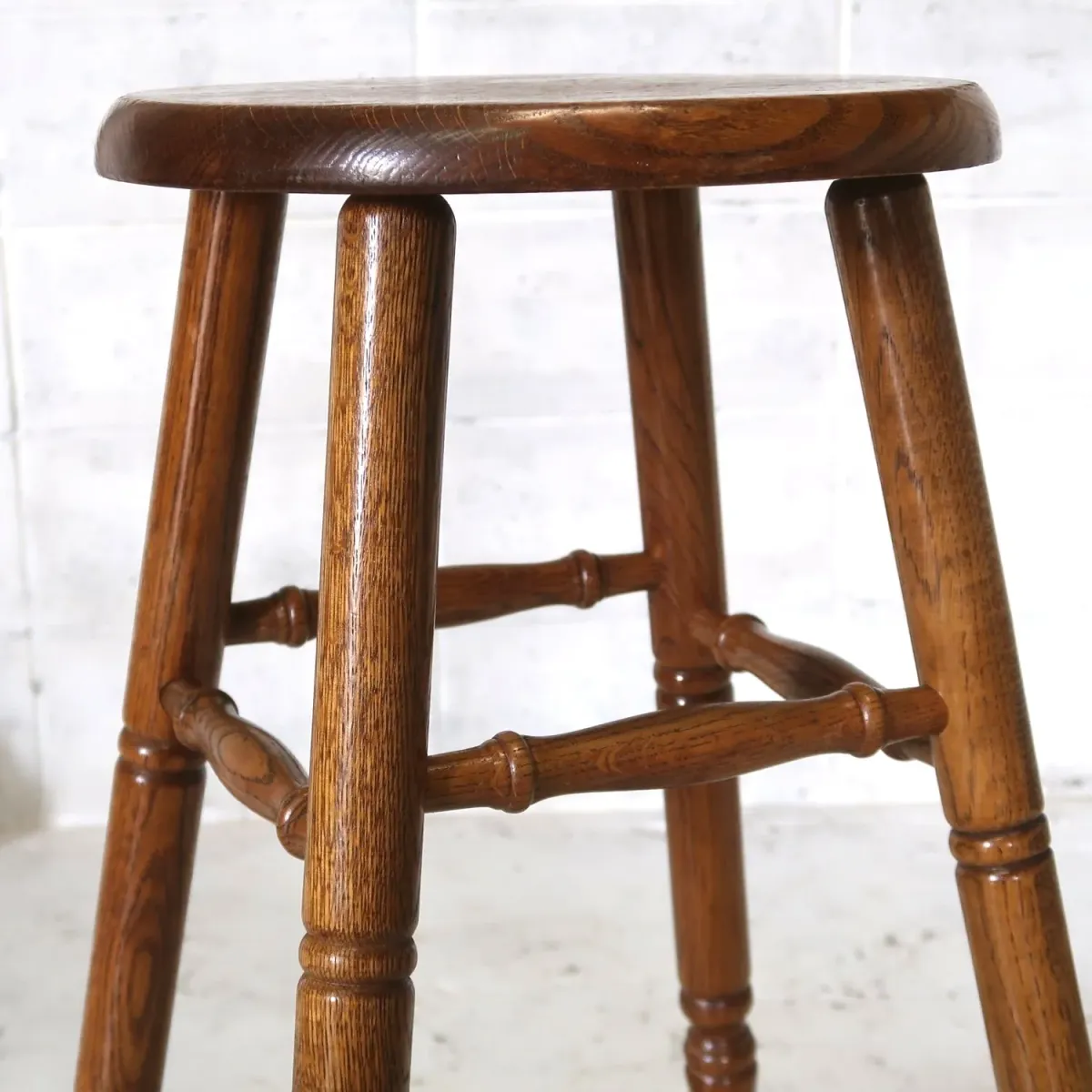 ビンテージ ウッドスツール