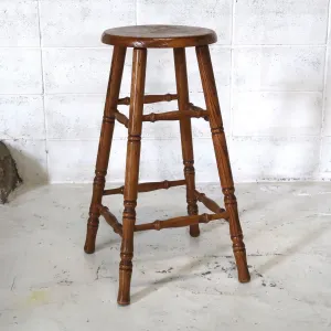 ビンテージ ウッドスツール