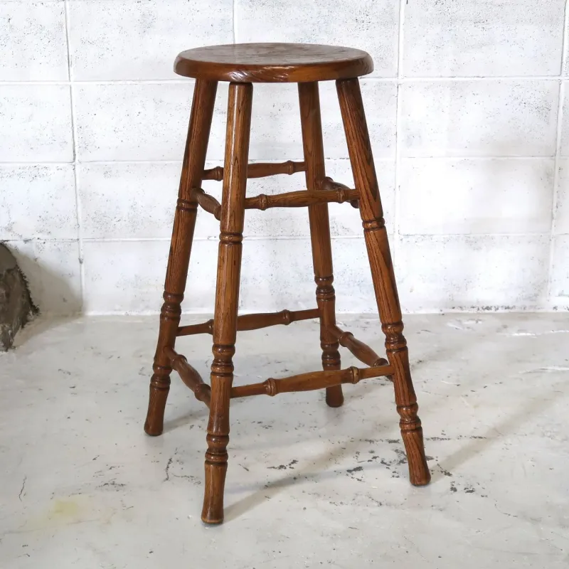 ビンテージ ウッドスツール