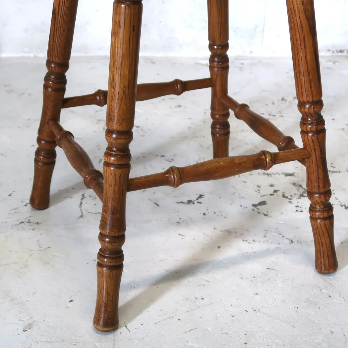 ビンテージ ウッドスツール