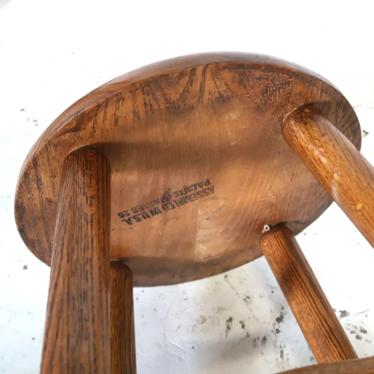 ビンテージ ウッドスツール