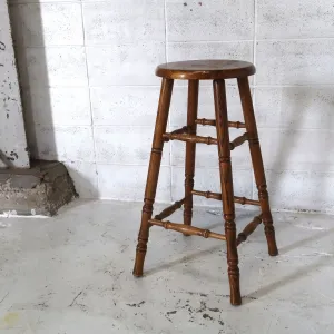 ビンテージ ウッドスツール