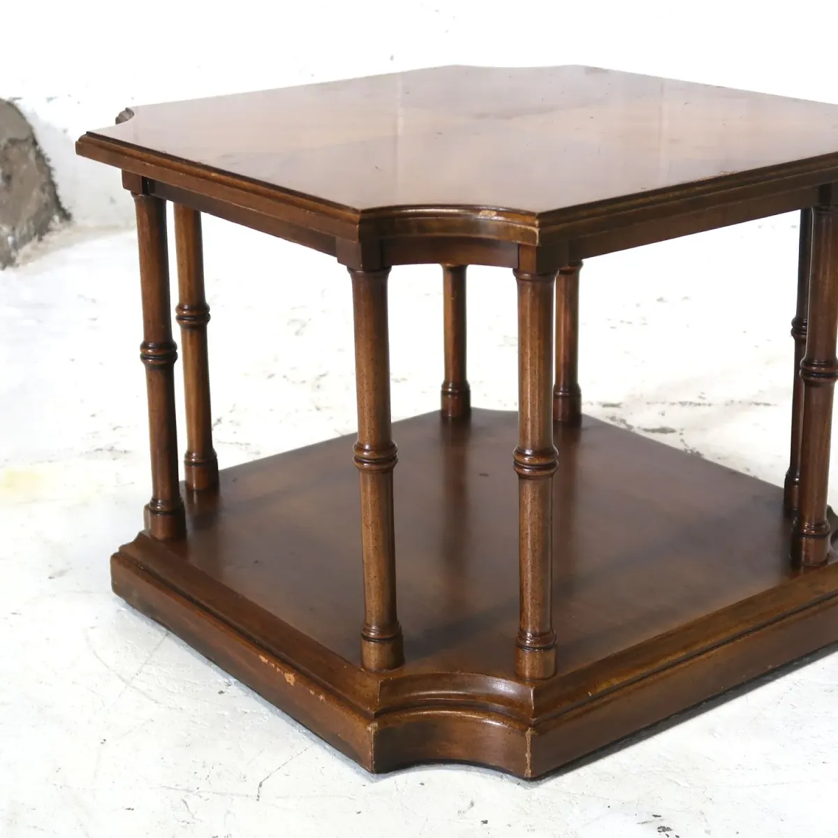 Brandt アンティーク サイドテーブル チェリーウッド