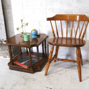 Brandt アンティーク サイドテーブル チェリーウッド