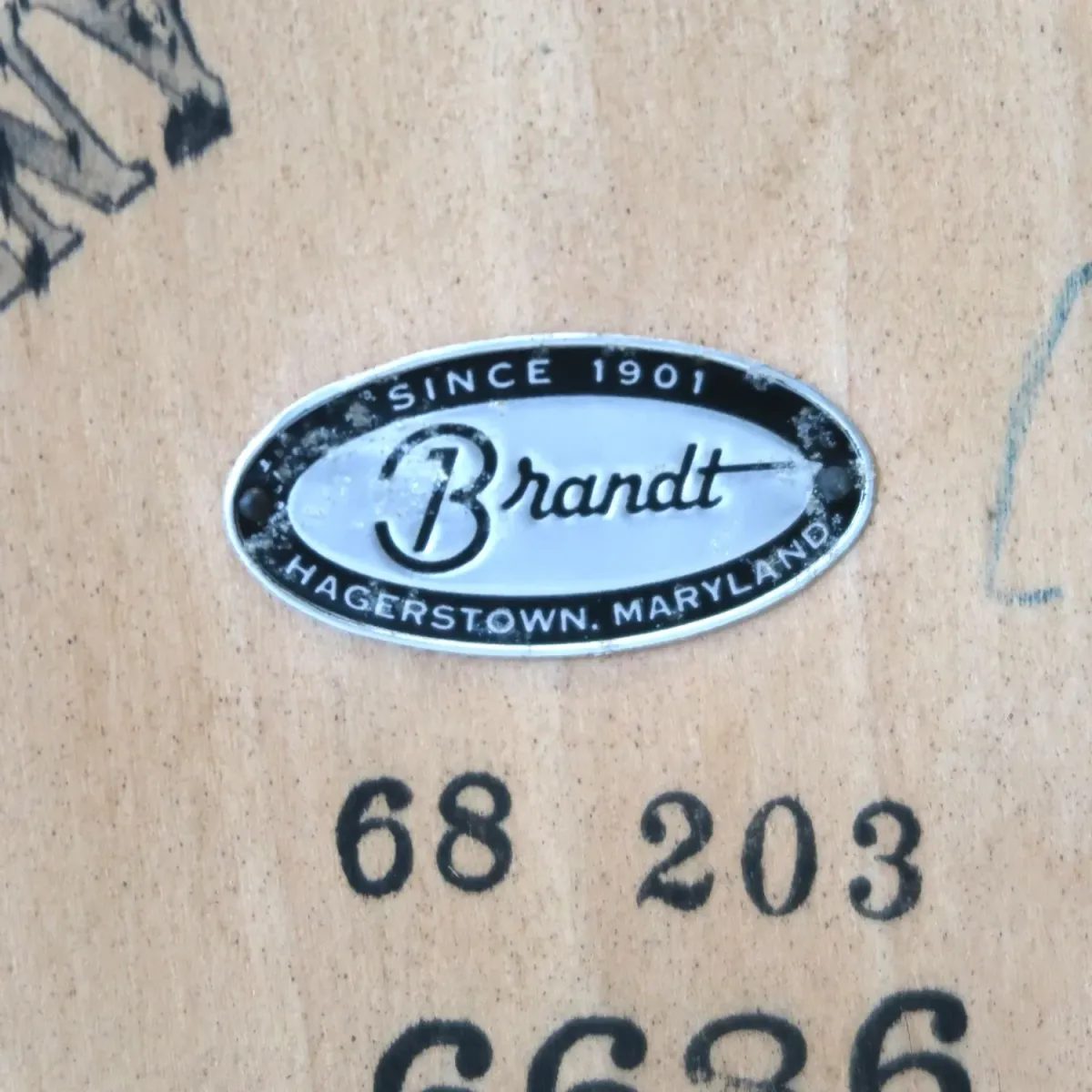 Brandt アンティーク サイドテーブル チェリーウッド