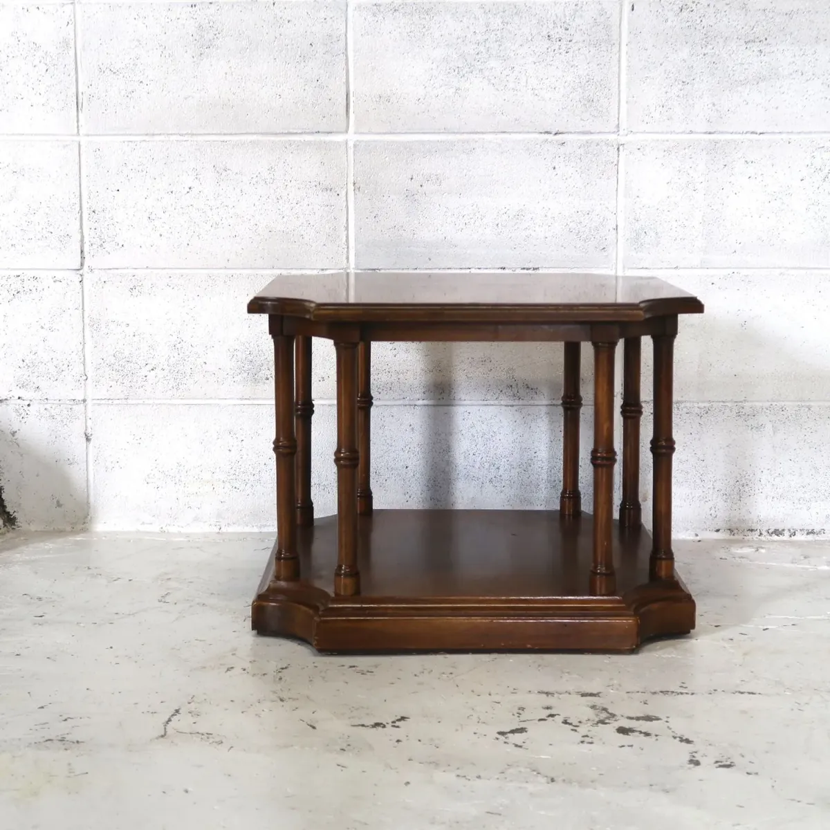 Brandt アンティーク サイドテーブル チェリーウッド