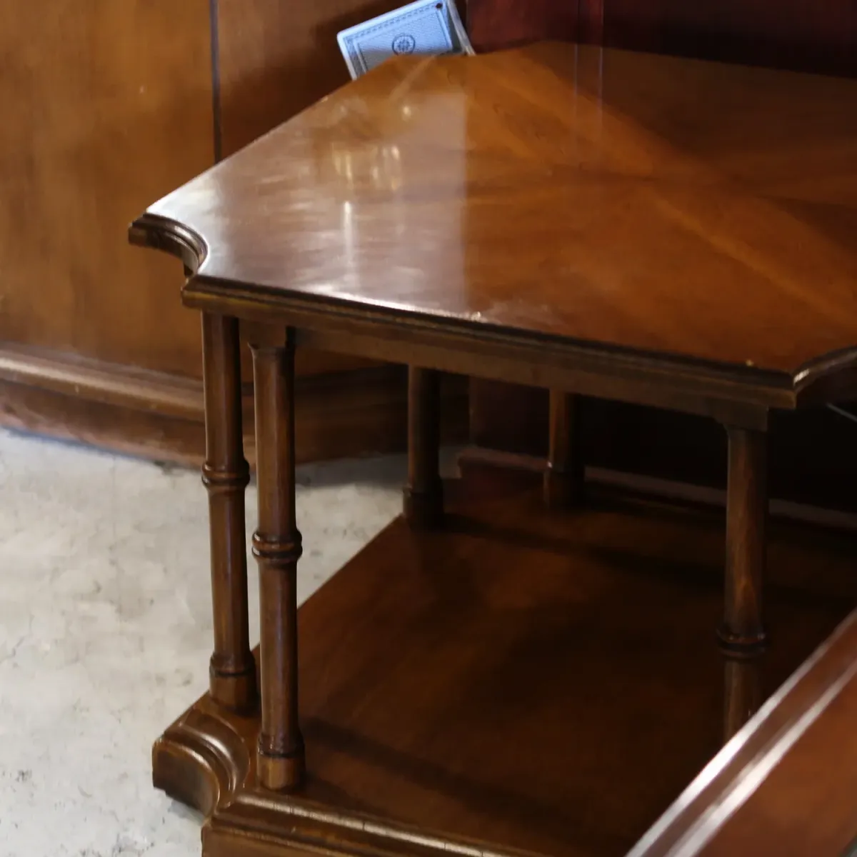 Brandt アンティーク サイドテーブル チェリーウッド