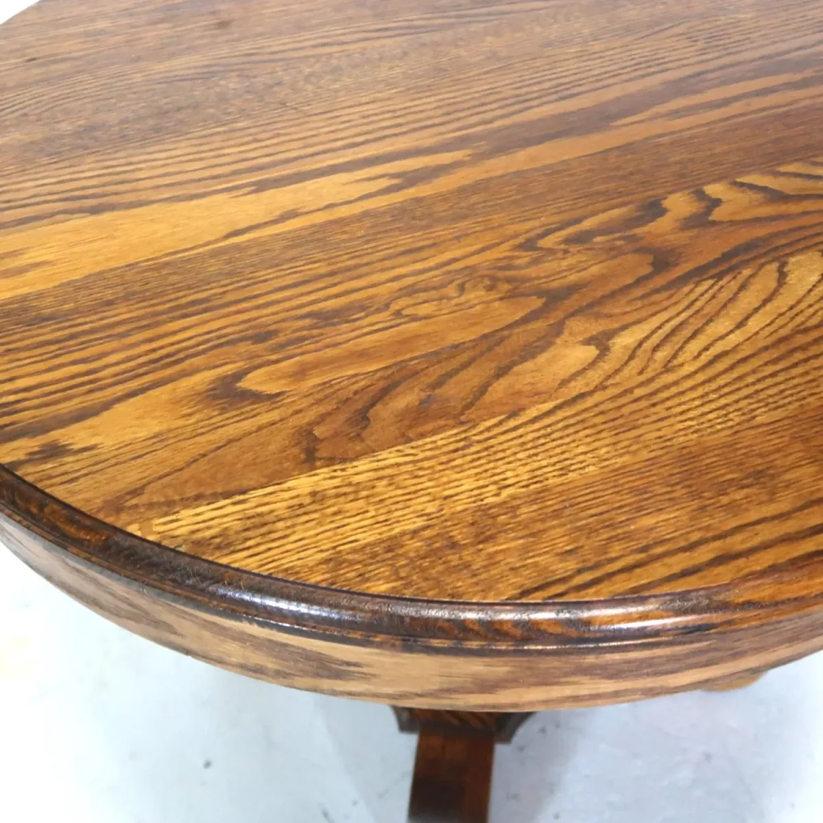 アンティーク ラウンドサイドテーブル