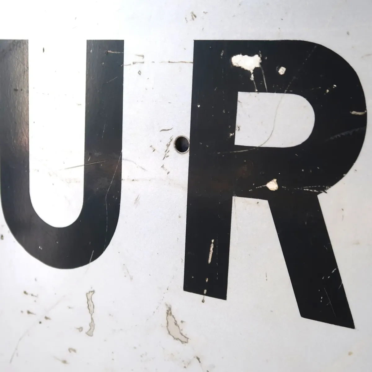 RIGHT TURN ONLY ビンテージ 大型ロードサイン