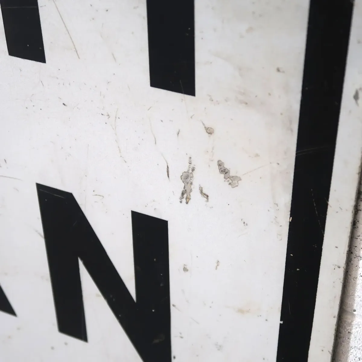 RIGHT TURN ONLY ビンテージ 大型ロードサイン