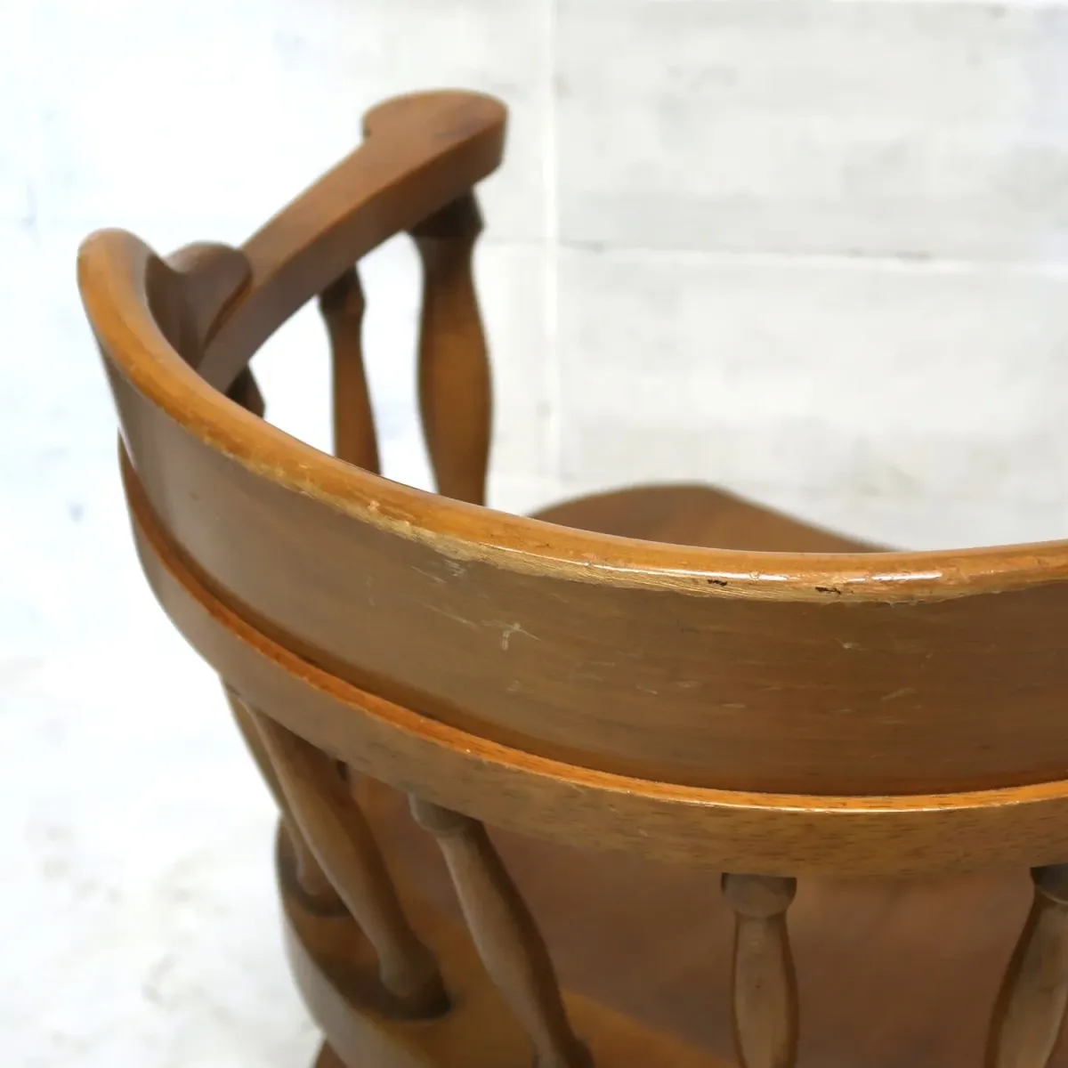 アンティーク ウッド キャプテンチェア