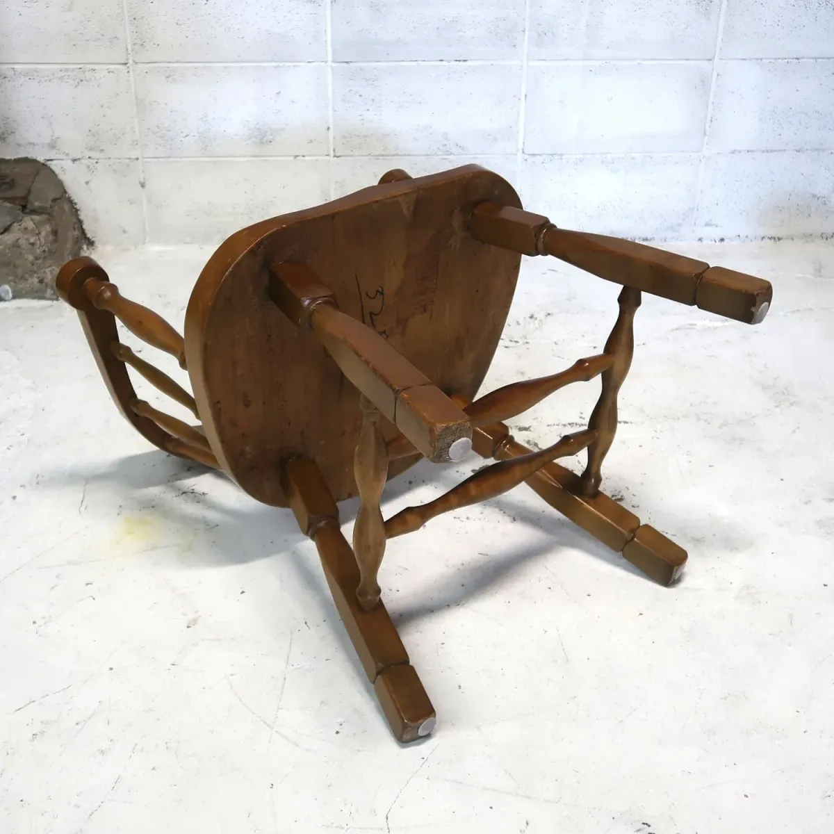 アンティーク ウッド キャプテンチェア