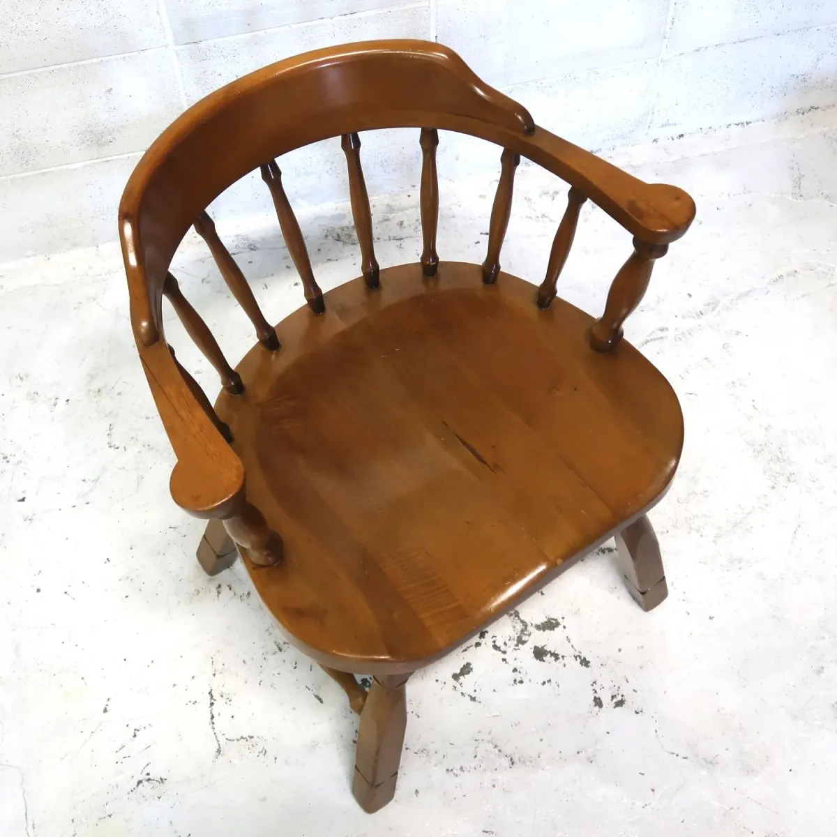 アンティーク ウッド キャプテンチェア