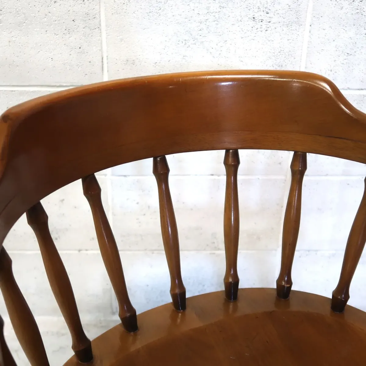 アンティーク ウッド キャプテンチェア