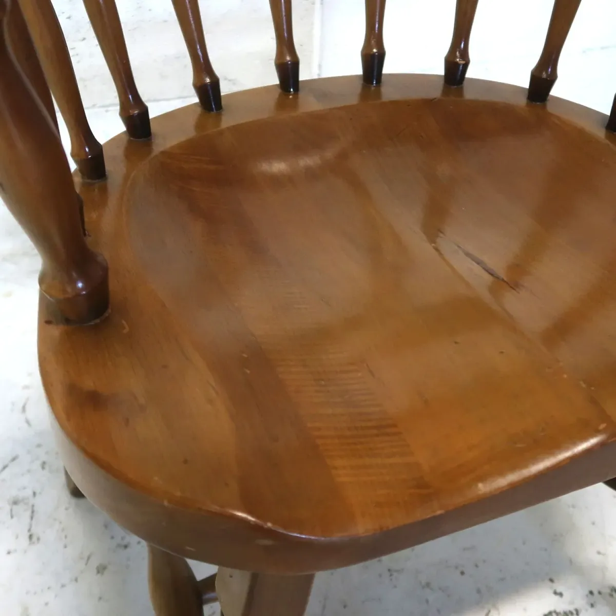 アンティーク ウッド キャプテンチェア