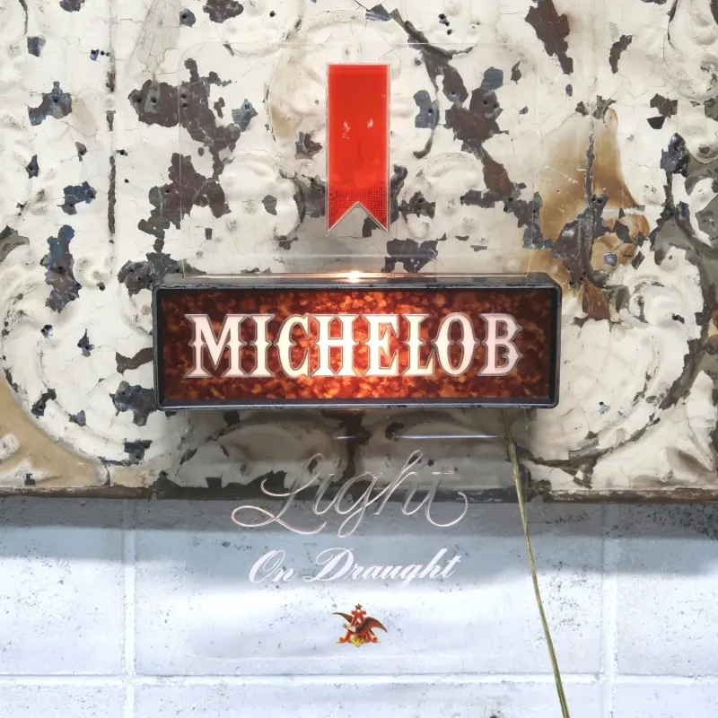 MICHELOB Light ビンテージ ライトサイン