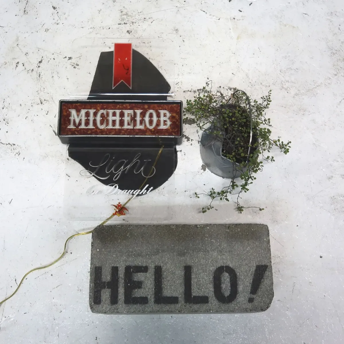 MICHELOB Light ビンテージ ライトサイン