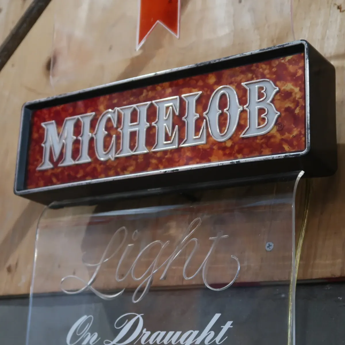 MICHELOB Light ビンテージ ライトサイン