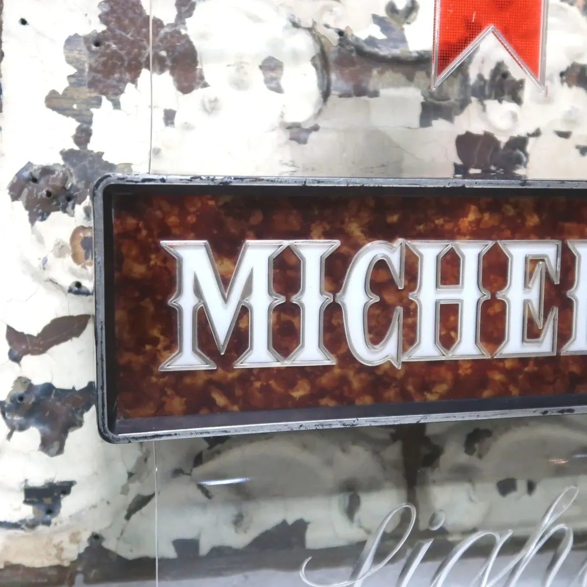 MICHELOB Light ビンテージ ライトサイン