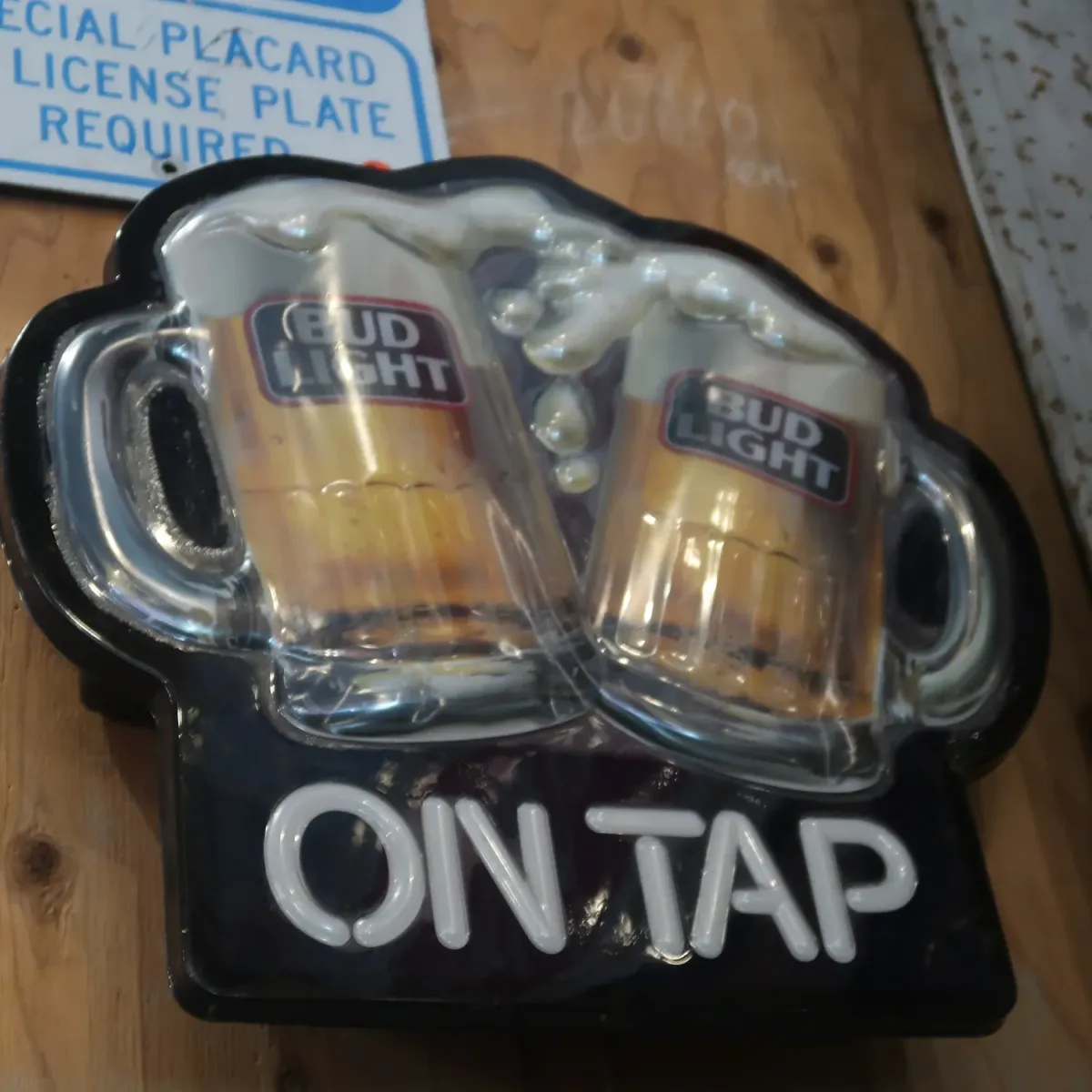 BUD LIGHT ビンテージ ライトサイン