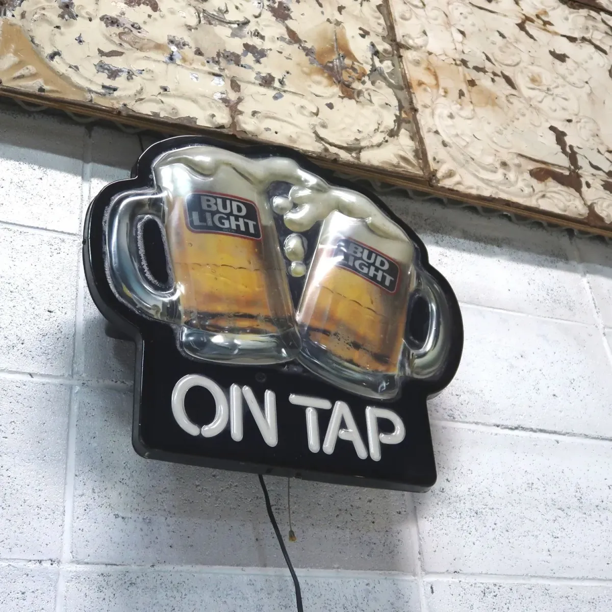 BUD LIGHT ビンテージ ライトサイン