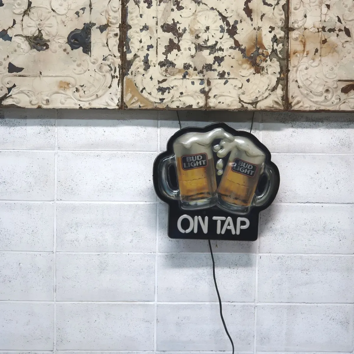 BUD LIGHT ビンテージ ライトサイン