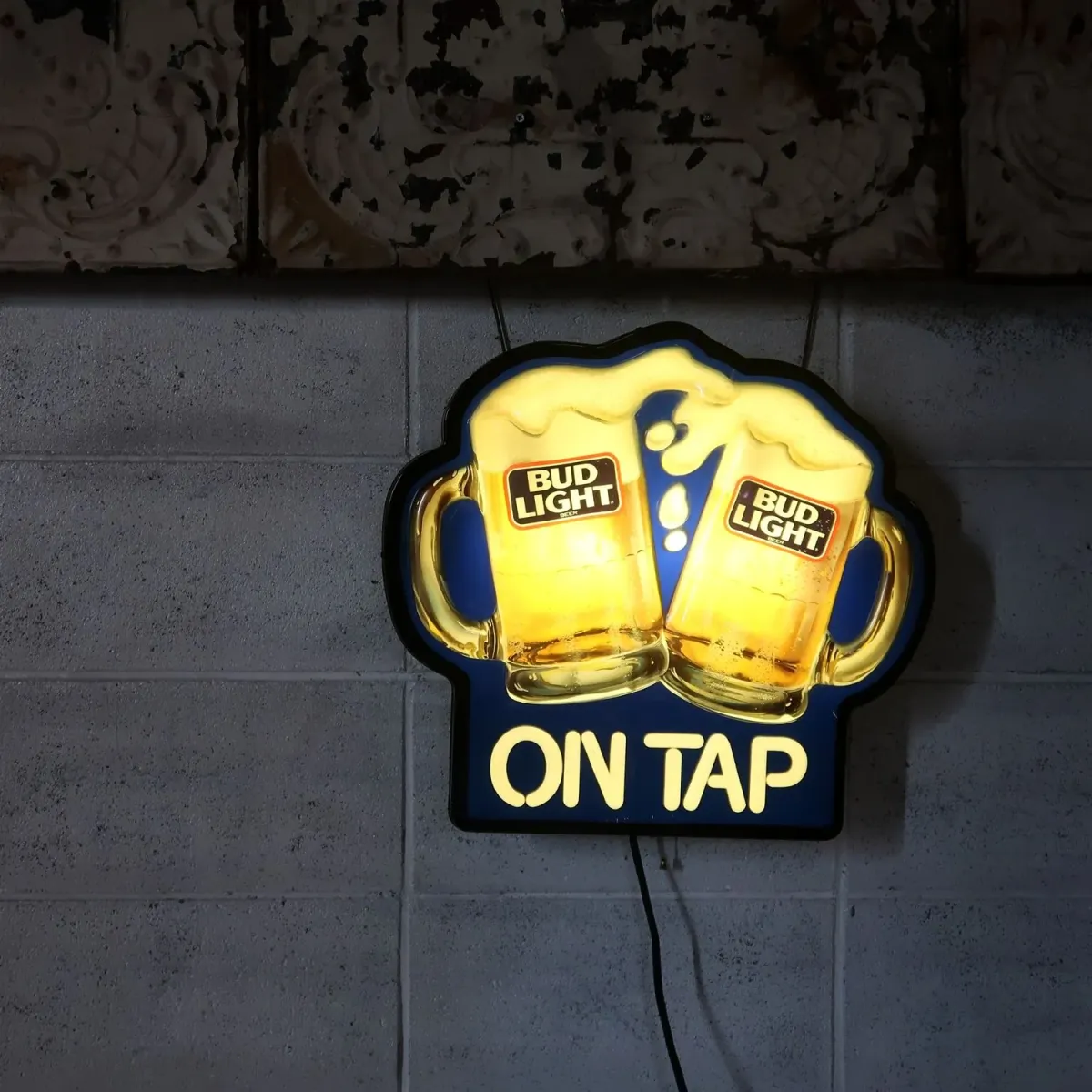 BUD LIGHT ビンテージ ライトサイン