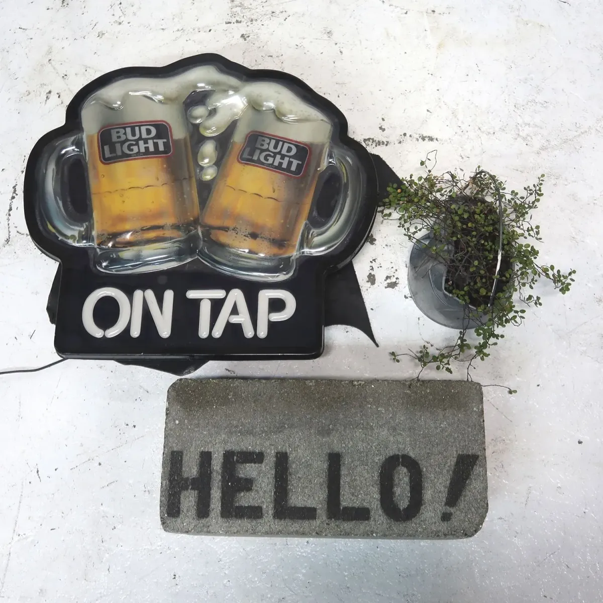 BUD LIGHT ビンテージ ライトサイン