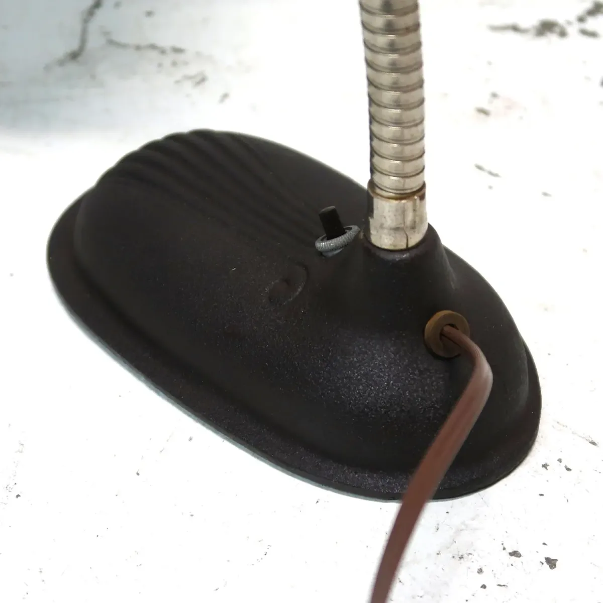 40's ビンテージ アルミシェード デスクランプ