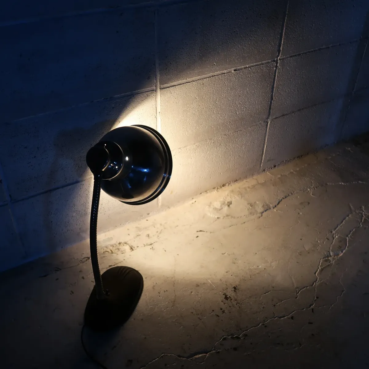 40's ビンテージ アルミシェード デスクランプ