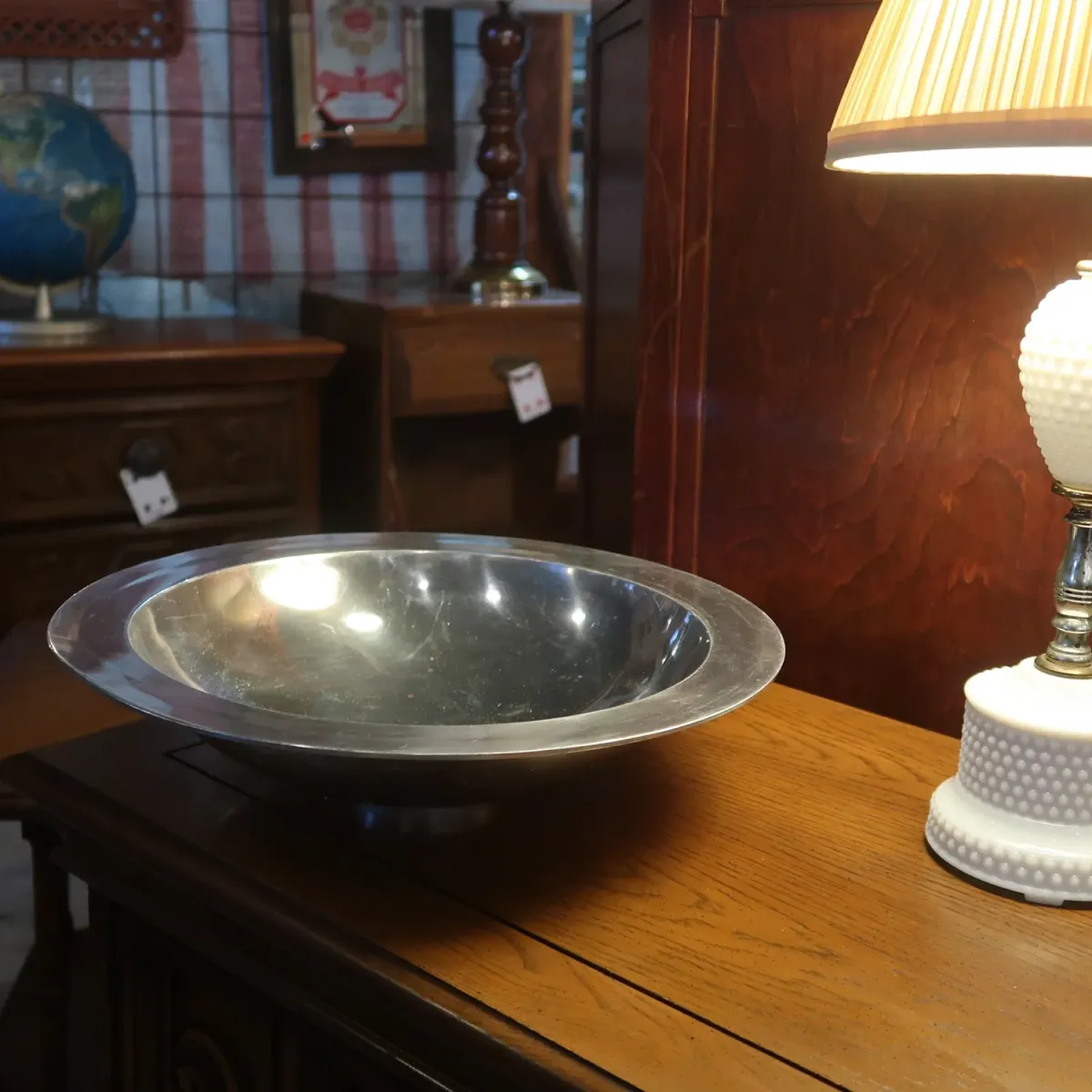 ビンテージ メタル ボウル