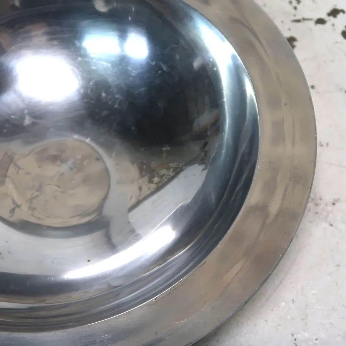 ビンテージ メタル ボウル