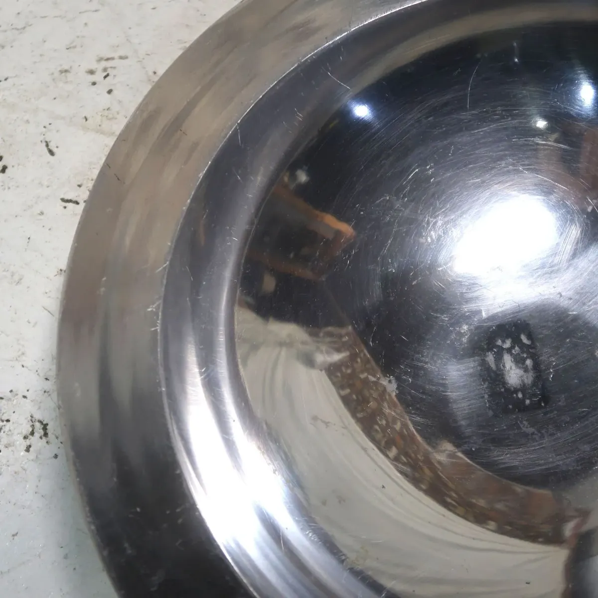 ビンテージ メタル ボウル