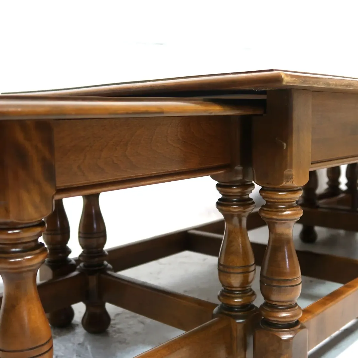 Ethan Allen アンティーク コーヒーテーブル ネストテーブル