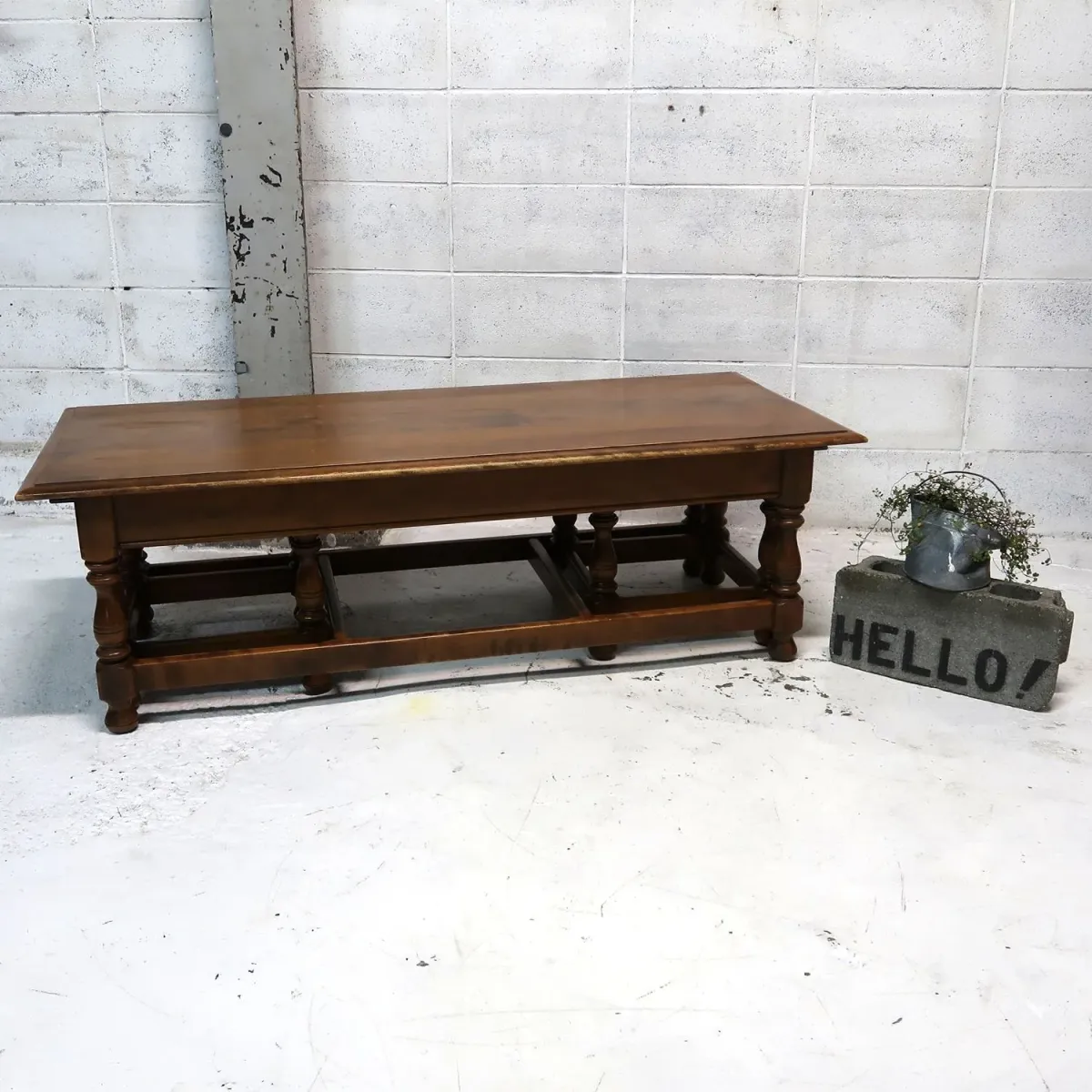 Ethan Allen アンティーク コーヒーテーブル ネストテーブル