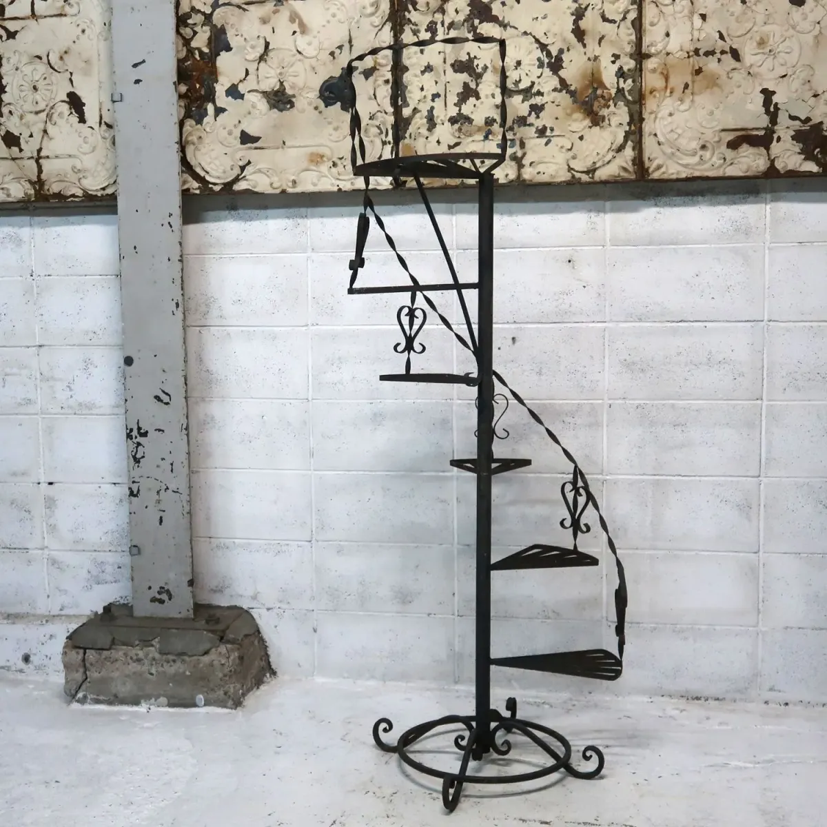 アンティーク 大型プランターラック