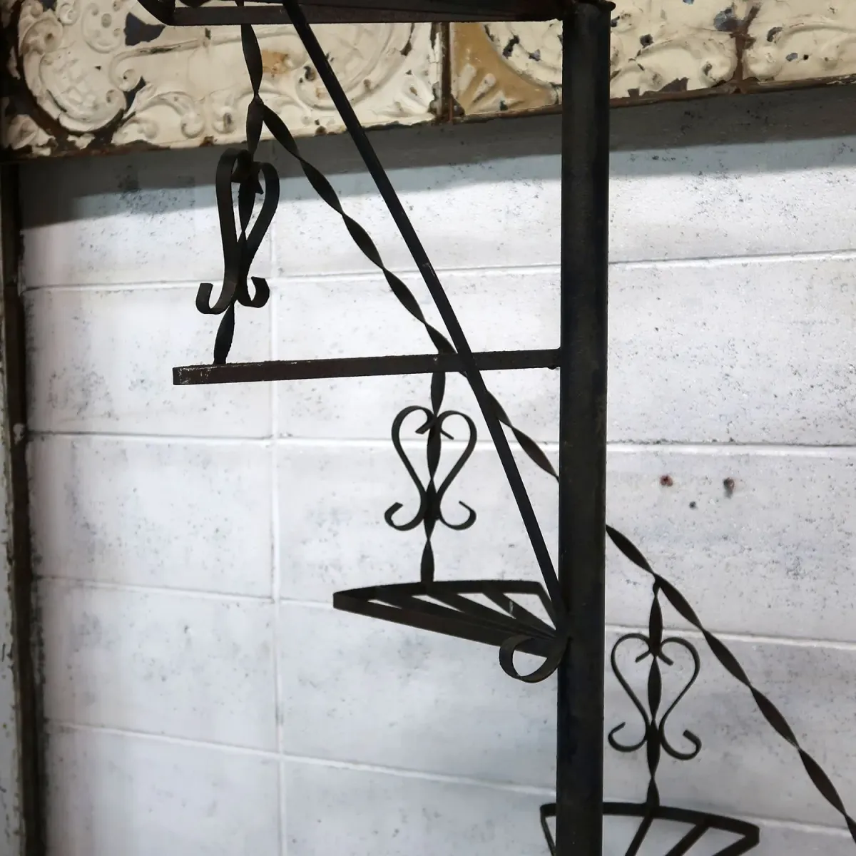 アンティーク 大型プランターラック