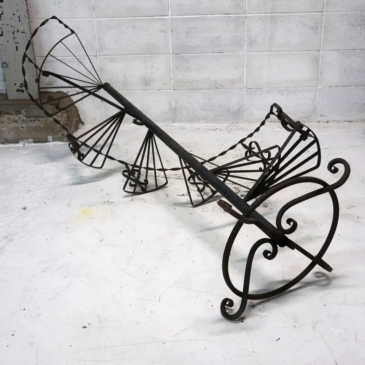 アンティーク 大型プランターラック