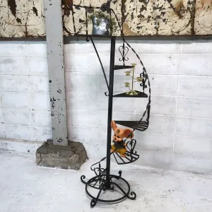 アンティーク 大型プランターラック