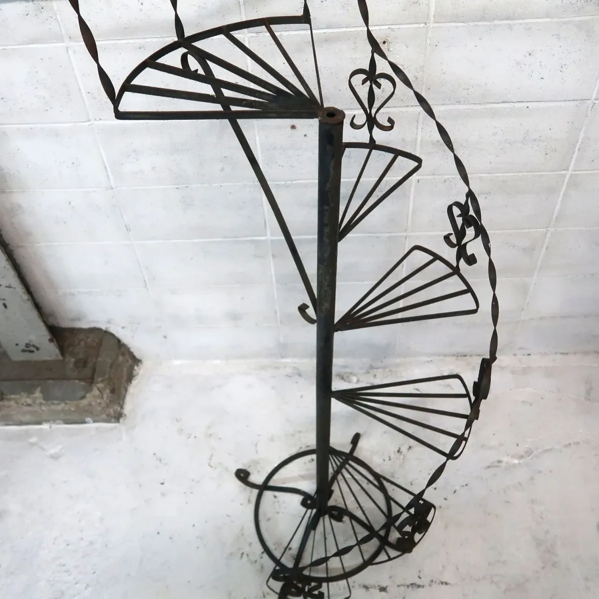 アンティーク 大型プランターラック