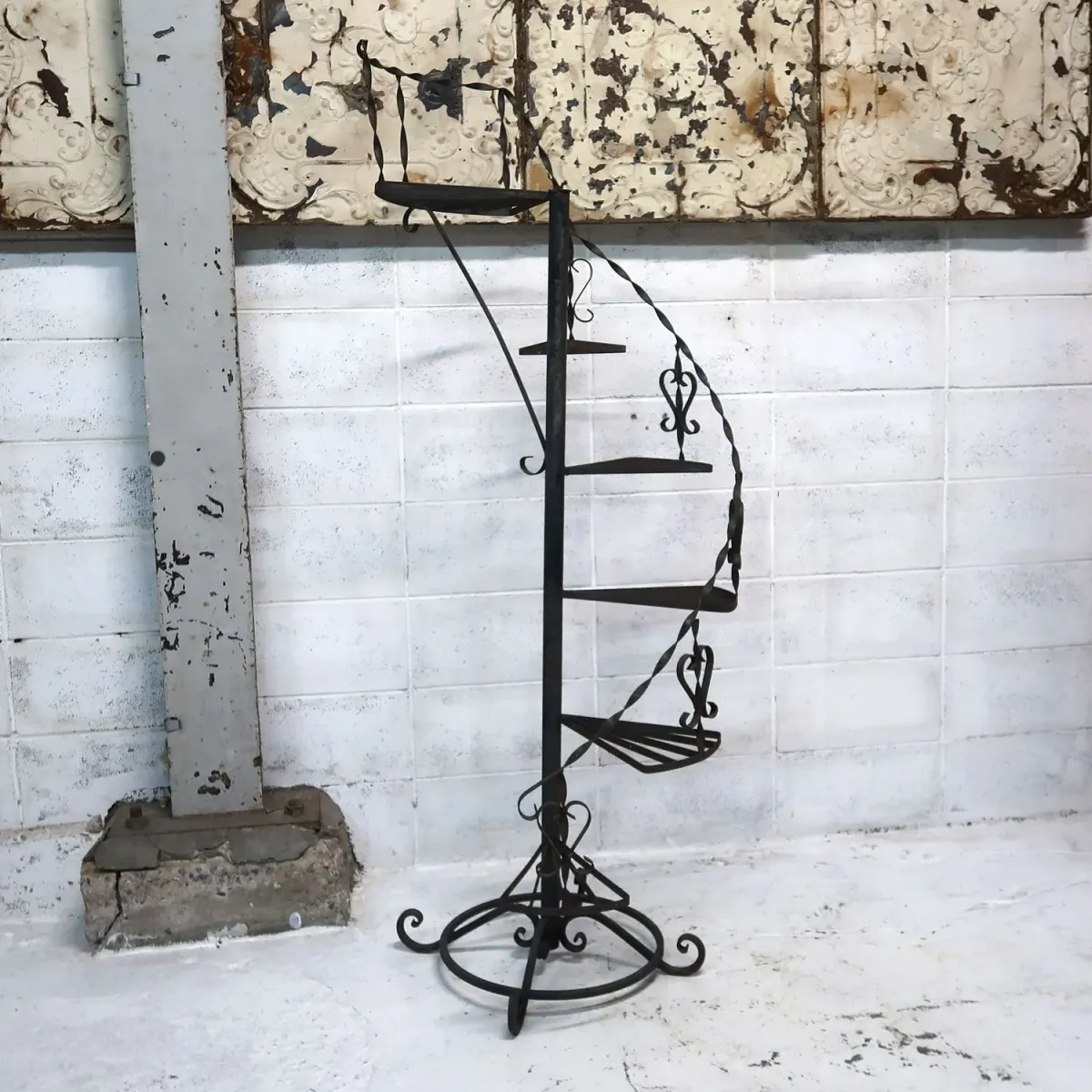 アンティーク 大型プランターラック