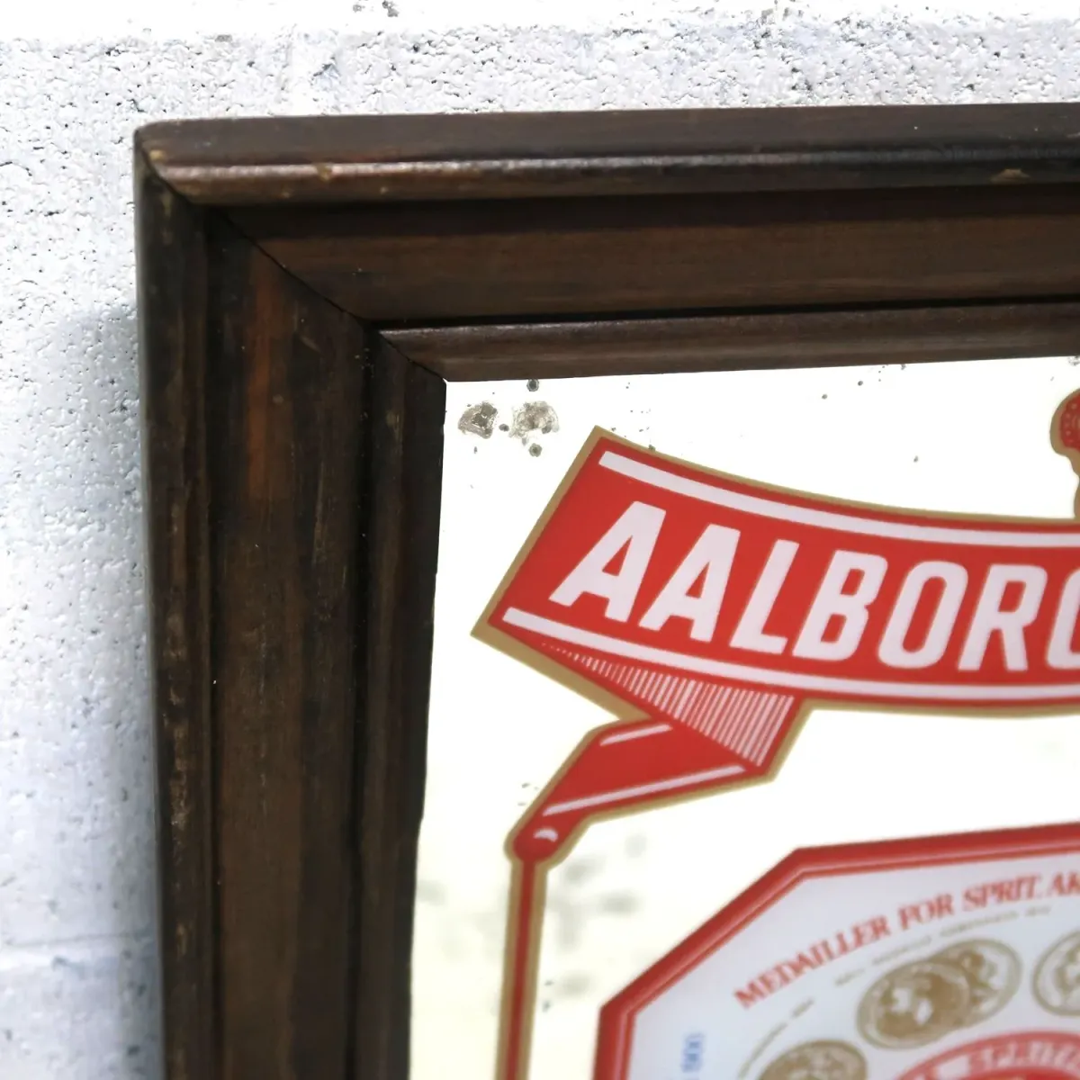 AALBORG AKVAVIT ビンテージ パブミラー