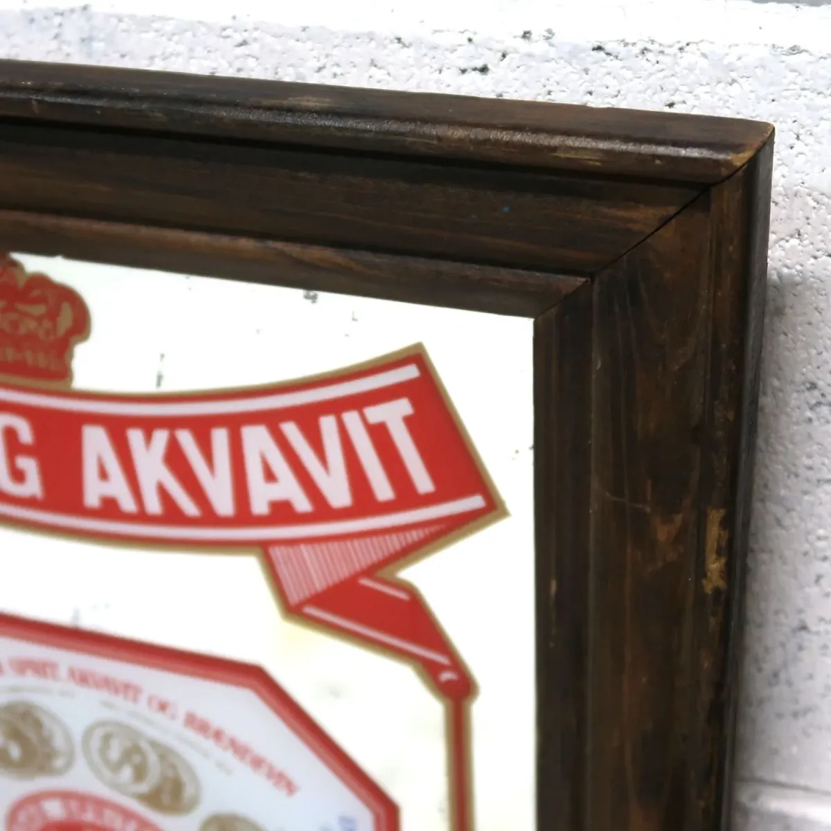 AALBORG AKVAVIT ビンテージ パブミラー